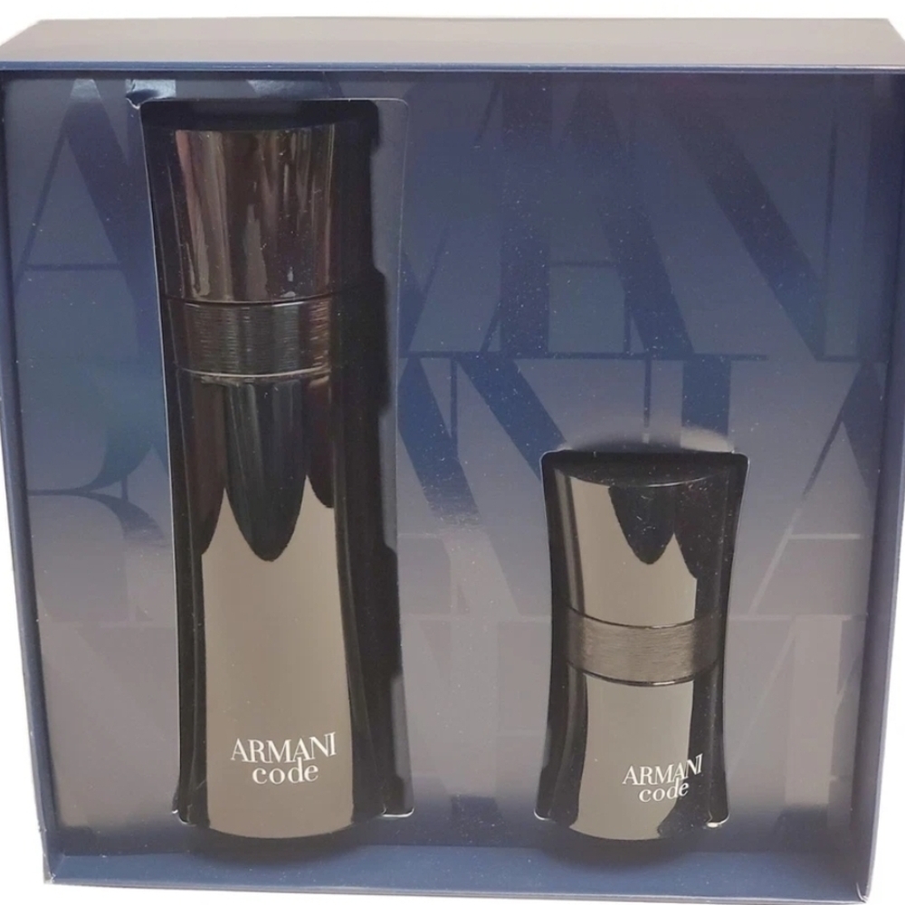 Giorgio Armani Code Black Men's 2 Count Sets Includes 2 Boxes